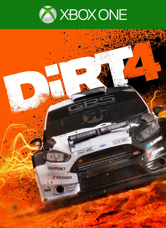 Dirt 4 box art for Xbox One